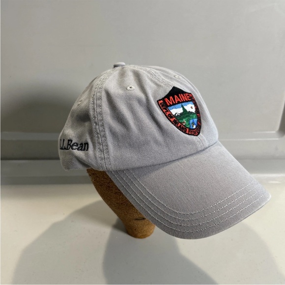 L.L. Bean Maine Fisheries Wildlife Hat Cap Dept Fisheries Embroidered Moose OSFM - Picture 5 of 10
